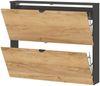 Schuhschrank vito Renell, Holzwerkstoff, Grau, Holzfarben, 100 x 85 x 19 cm Bild 3