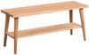 Bank Garderobenbank Sitzbank RUDI 90x30 cm Wildeiche Massiv geölt Bild 3