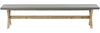 Gartenbank OLBIA 200 cm Beton Grau Bild 4