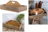Holzkiste Tablett mit Henkel aus Altholz Holz Chic Antique 41571-00 Bild 1