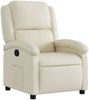vidaXL Relaxsessel Creme Kunstleder 3205445 Bild 2