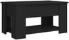 vidaXL Couchtisch Schwarz 79 x 49 x 41 cm Holzwerkstoff [809711] Bild 4