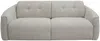 Vente-unique - ASUFA Sofa Stoff Beige - B 100 cm x H 80 cm x L 208 cm Bild 2