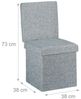 Faltbarer Sitzhocker mit Lehne Bild 5