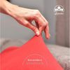 leevitex® Spannbettlaken für Boxspringbetten & Wasserbetten - Spannbetttuch 170 g/m², Gummizug: rundum, 100% Mako-Baumwolle, sehr robust, 180x200 – 200x220 cm + 40 cm Steg Bild 4