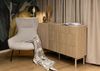 Selsey 'Nolie' Sideboard mit 3 Schubladen, Eichenholzoptik, ca. 91 x 140 x 38 cm Bild 3