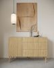 Selsey 'Nolie' Sideboard mit 3 Schubladen, Eichenholzoptik, ca. 91 x 140 x 38 cm Bild 2