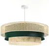 Hängeleuchte Rattan Bild 5
