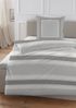 Hechter Paris Bettwäsche Renforce 0041305 QUERSTREIFEN, silber/grau, 1x 135x200 cm + 1x 80x80 cm Bild 5
