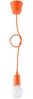Pendelleuchte, Orange, PVC, H 90 cm Bild 5