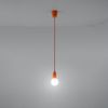 Pendelleuchte, Orange, PVC, H 90 cm Bild 3