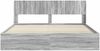 vidaXL Bettgestell mit Stauraum und Kopfteil Grau Sonoma 180 x 200 cm 3414184 Bild 5