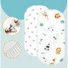 Totsy Baby Spannbettlaken Spannbettlaken Kinderwagen Stubenwagen Set - 2 x Bezug + wasserdicht Bild 3