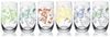 Sendez Longdrinkglas 6 Longdrinkgläser 320ml mit bunten Schmetterlingen Trinkgläser Bild 2