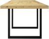 Esstisch Elgin 3 210-310x80x100 Metall+Holzwerkstoff Schwarz/Asteiche Bild 5