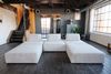 KAWOLA Modulsofa WIOLO SOFT 5 Module 5 Rückenkissen Cord hellgrau 84 x 222 x 333 cm Bild 2