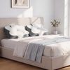 SONGMICS Kopfkissen, Kissen ergonomisch, Nackenkissen kühlend, höhenverstellbar, Memory Foam Kissen, weiß-grau Bild 3