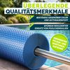 tillvex® Premium Pool Solarabdeckplane 400 µm Rechteckig 549x274 cm | Solarfolie Wärmeplane zuschneidbar | Solarplane Solarabdeckung | Poolheizung Poolsolarplane für Wassererwärmung Bild 3