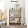 vidaXL Bücherregal/Raumteiler 80 x 35 x 91 cm Massivholz Kiefer 813899 Bild 3