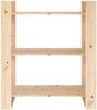 vidaXL Bücherregal/Raumteiler 80 x 35 x 91 cm Massivholz Kiefer 813899 Bild 5