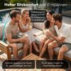 STEELSØN 'Mizaru' Premium Gartenlounge, Gartenmöbel Set mit Tisch, taupe, Akazienholz, wetterfest und UV-beständig, Outdoor Ecksofa mit 3 Sitzen Bild 5