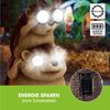 EASYmaxx Solar-LED Igel mit Fernglas | Kabellos mit automatischem Tageslichtsensor | Robust | Aus Kunststein gefertigt | Dekorativ für Garten, Balkon, Terrasse | 8 Stdn. Leuchtdauer Bild 5
