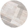 Tapiso Designteppich CRYSTAL, rund, Höhe: 8 mm, Kurzflor Schimmereffekt, pflegeleicht, allergikergeeignet Bild 5