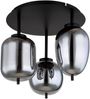 Deckenleuchte Wohnzimmer Deckenlampe Schlafzimmer Rauchglas 15345-3D Bild 5