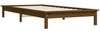 vidaXL Massivholzbett Honigbraun 90x200 cm Kiefer 820529 Bild 4