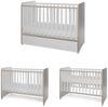 Lorelli Babybett Sweet Dream 124 x 68 x 95 cm Unterbettrahmen mit zwei Ebenen hellbraun Bild 2