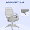 Drehstuhl 55x48x82,5-94,5 cm, höhenverstellbar, ergonomisch, grau Bild 5