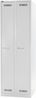 Bisley Garderobenschrank LIGHT 2 Abteile 300, Farbe lichtgrau Bild 2