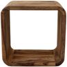 Wandregal Tina 35x35x22 aus Sheesham-Massivholz Bild 2