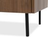 TV-Lowboard Tewos 200 2D (Farbe: Nuss Warmia / Nuss Warmia + Marmor Schwarz) Bild 5