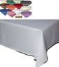 texpot Tischdecke 110x110 cm Hellgrau Leinen Optik Lotuseffekt Fleckschutz Bügelfrei Tischtuch Bild 1