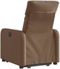 vidaXL Relaxsessel mit Aufstehhilfe Elektrisch Braun Stoff 3206721 Bild 5