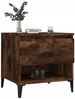 vidaXL Beistelltisch Räuchereiche 50x46x50 cm Holzwerkstoff 819558 Bild 4