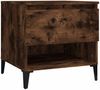 vidaXL Beistelltisch Räuchereiche 50x46x50 cm Holzwerkstoff 819558 Bild 2