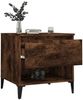 vidaXL Beistelltisch Räuchereiche 50x46x50 cm Holzwerkstoff 819558 Bild 5