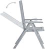 vidaXL Hochlehner Verstellbar 6 Stk. mit Auflagen Massivholz Akazie 3065321 Bild 5