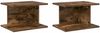 vidaXL Nachttisch 2 pcs Geräucherte Eiche 40 x 30 x 25 cm 891177 Bild 2