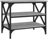 vidaXL Beistelltisch Grau Sonoma 55x38x45 cm Holzwerkstoff 823335 Bild 2