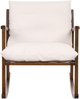 Schaukelsessel KJEVIK Holz Braun Hellbeige Bild 4