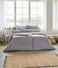 Estella Bettwäsche Takoma 6873 810 Grau Mako Interlock Jersey 155 x 220 + 80 x 80 cm Bild 2