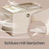 SONGMICS Aufbewahrungsboxen 3er-Set, Ordnungsbox, stapelbar mit Griffen, 43 x 30 x 30 cm, sand Bild 5