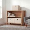 SONGMICS Aufbewahrungsboxen 3er-Set, Ordnungsbox, stapelbar mit Griffen, 43 x 30 x 30 cm, sand Bild 3