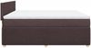 vidaXL Boxspringbett mit Matratze Dunkelbraun 180x200 cm Stoff 3287531 Bild 5