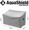 Siena Garden AquaShield Bankhülle - hellgrau, Polyester 130x75x65/85 cm Bild 5