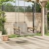 vidaXL Hängesessel Grau 63x62x40 cm Poly Rattan 368171 Bild 3