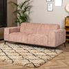 Bronx71 Design Sofa Vegas 2,5-Sitzer Chenille rosa Bild 4